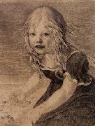 Karl friedrich schinkel, Portrait of the Artist-s Daughter